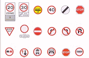 Signs giving orders